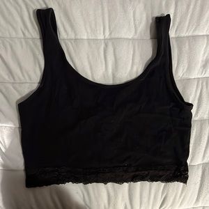 Black Crop Top
